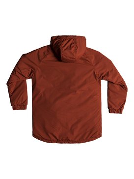 quiksilver, Mitake Smash - Water-Resistant Hooded Parka for Boys 8-16, BARN RED (rqj0) Mitake Smash - Water-Resistant Hooded Parka for Boys 8-16 EQBJK03163