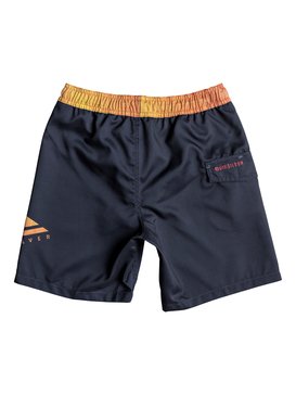 quiksilver, Lava Logo 15" - Short de bain pour Garçon 8-16 ans, NAVY BLAZER (byj6) Lava Logo 15" - Swim Shorts for Boys 8-16 EQBJV03137