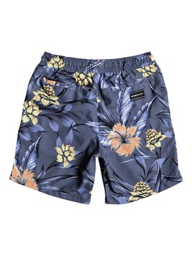 quiksilver, Pua 15" - Swim Shorts for Boys 8-16, TARMAC (kta6) Pua 15" - Swim Shorts for Boys 8-16 EQBJV03138