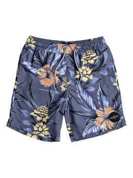 quiksilver, Pua 15" - Swim Shorts for Boys 8-16, TARMAC (kta6) Pua 15" - Swim Shorts for Boys 8-16 EQBJV03138