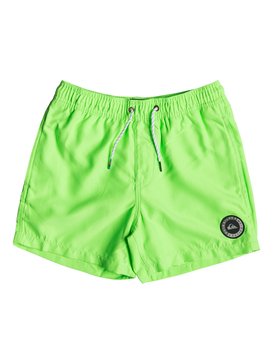 quiksilver, Everyday 13" - Swim Shorts for Boys 8-16, GREEN GECKO (ggy0) Everyday 13" - Swim Shorts for Boys 8-16 EQBJV03141