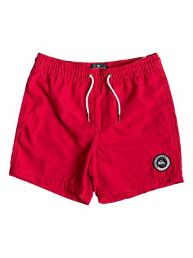 quiksilver, Everyday 13" - Swim Shorts for Boys 8-16, QUIK RED (rqr0) Everyday 13" - Swim Shorts for Boys 8-16 EQBJV03141