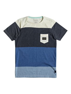 quiksilver, Aspenshore - Pocket T-Shirt for Boys 8-16, BRIGHT COBALT HEATHER (bpch) Aspenshore - Pocket T-Shirt for Boys 8-16 EQBKT03165