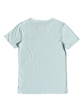quiksilver, Makayoko - T Shirt col rond pour Garçon 8-16 ans, EGGSHELL BLUE (bfd0) Makayoko - T-Shirt for Boys 8-16 EQBKT03168