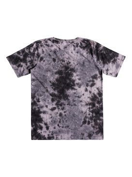 quiksilver, Gibus Moon - T Shirt col rond pour Garçon 8-16 ans, IRON GATE TIE AND DYE (kzm6) Gibus Moon - T-Shirt for Boys 8-16 EQBKT03181