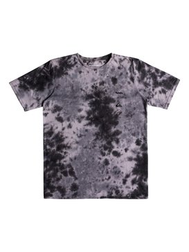 quiksilver, Gibus Moon - T Shirt col rond pour Garçon 8-16 ans, IRON GATE TIE AND DYE (kzm6) Gibus Moon - T-Shirt for Boys 8-16 EQBKT03181