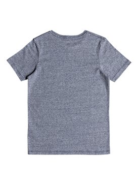 quiksilver, Aso Hama - T-Shirt for Boys 8-16, BIJOU BLUE HEATHER (bngh) Aso Hama - T-Shirt for Boys 8-16 EQBKT03186