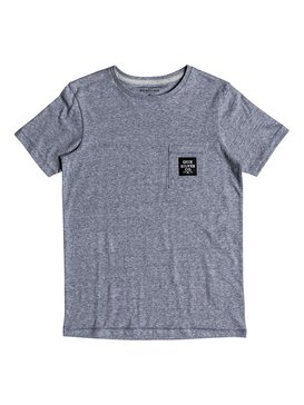 quiksilver, Aso Hama - T-Shirt for Boys 8-16, BIJOU BLUE HEATHER (bngh) Aso Hama - T-Shirt for Boys 8-16 EQBKT03186