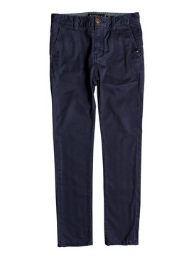 quiksilver, Krandy - Chinos für Jungen 8-16, BLUE NIGHTS (btk0) Krandy - Chinos for Boys 8-16 EQBNP03062