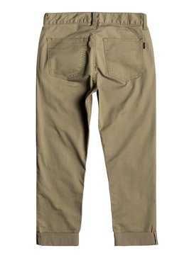 quiksilver, Midnight Ankle - Pantalon coupe droite pour Garçon 8-16 ans, ELMWOOD (tmp0) Midnight Ankle - Straight Fit Trousers for Boys 8-16 EQBNP03063