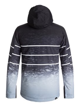 quiksilver, Mission Engineered - Veste de snow, BLACK BLUR LIGHTS (kvj7) Mission Engineered - Snow Jacket EQBTJ03062