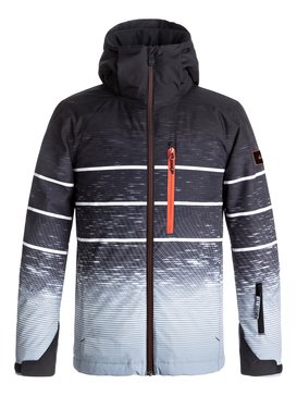 quiksilver, Mission Engineered - Veste de snow, BLACK BLUR LIGHTS (kvj7) Mission Engineered - Snow Jacket EQBTJ03062