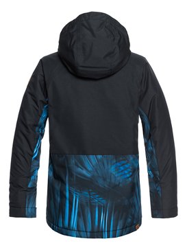 quiksilver, TR Ambition - Chaqueta parka para nieve para Chicos 8-16, DAPHNE BLUE_STELLAR (bqc4) TR Ambition - Parka Snow Jacket for Boys 8-16 EQBTJ03074
