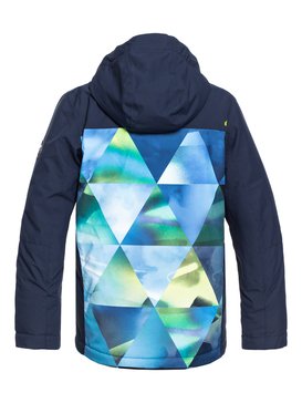 quiksilver, Mission Block - Chaqueta Para Nieve para Chicos 8-16, LIME GREEN_STRETCH THE UNIVERS (gjz5) Mission Block - Snow Jacket for Boys 8-16 EQBTJ03080