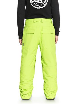 quiksilver, Estate - Pantalon de snow pour Garçon 8-16 ans, LIME GREEN (gkc0) Estate - Snow Pants for Boys 8-16 EQBTP03018