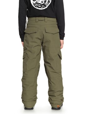 quiksilver, Porter - Pantalon de snow pour Garçon 8-16 ans, GRAPE LEAF (cre0) Porter - Snow Pants for Boys 8-16 EQBTP03022