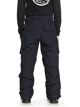 quiksilver, Porter - Pantalon de snow pour Garçon 8-16 ans, BLACK (kvj0) Porter - Snow Pants for Boys 8-16 EQBTP03022