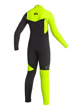 quiksilver, Highline Zipperless 3/2mm - Full Wetsuit zonder Rits, SAFTEY YELLOW (ggp0) Highline Zipperless 3/2mm - Zipperless Full Wetsuit EQBW103004