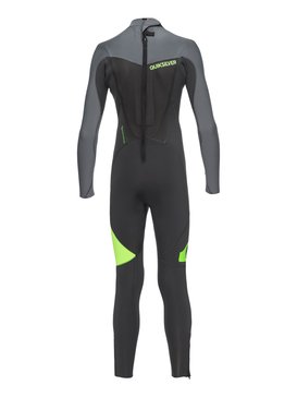 quiksilver, Syncro 3/2mm - Muta integrale con zip sulla schiena, SAFTEY YELLOW (ggp0) Syncro 3/2mm - Back Zip Full Wetsuit EQBW103013