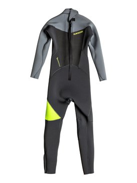 quiksilver, Syncro 3/2mm - Combinaison de surf intégrale zip dans le dos, SAFTEY YELLOW (ggp0) Syncro 3/2mm - Back Zip Full Wetsuit EQBW103015