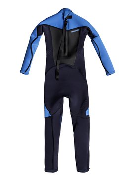 quiksilver, Syncro 3/2mm - Combinaison de surf intégrale zip dans le dos, NAVY BLAZER (byj0) Syncro 3/2mm - Back Zip Full Wetsuit EQBW103018