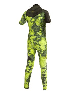 quiksilver, Highline Zipperless 2/2mm - Muta integrale a maniche corte, GREEN FLASH (gjs0) Highline Zipperless 2/2mm - Short Sleeve Fullsuit EQBW303001