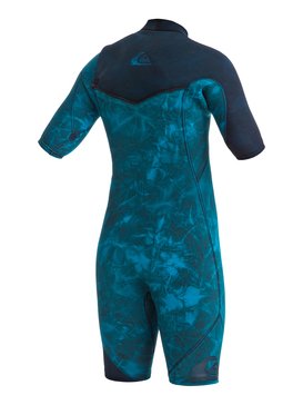 quiksilver, Highline Zipperless 2/2mm - springsuit met korte mouwen, NAVY BLAZER (byj0) Highline Zipperless 2/2mm - Short Sleeve Springsuit EQBW503001