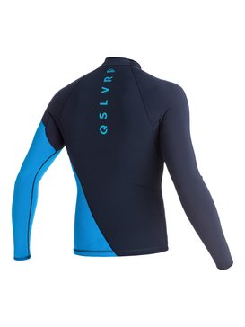 quiksilver, Syncro New Wave 1mm - Neo Top met Lange Mouw, NAVY BLAZER (byj0) Syncro New Wave 1mm - Long Sleeve Neo Top EQBW803001