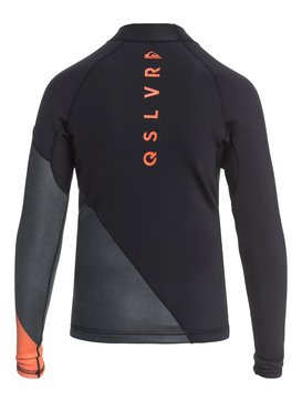 quiksilver, Syncro New Wave 1mm - Long Sleeve Neo Top, FLAME (nmj0) Syncro New Wave 1mm - Long Sleeve Neo Top EQBW803001