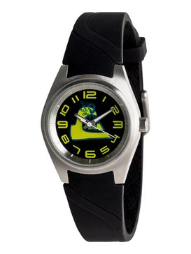 quiksilver, Kickstart - Analogue Watch for Boys 8-16, SILVER/ BLACK/ BLACK (xskk) Kickstart - Analogue Watch for Boys 8-16 EQBWA03000