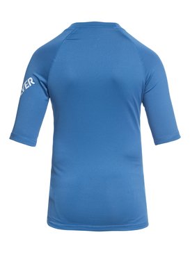 quiksilver, Гидрофутболка с коротким рукавом All Time UPF 50, ELECTRIC BLUE (bpb0) All Time - Short Sleeve UPF 50 Rash Vest EQBWR03006