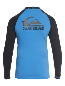 quiksilver, Гидрофутболка с длинным рукавом On Tours UPF 50, BRILLIANT BLUE/ BLACK (xbbk) On Tours - Long Sleeve UPF 50 Rash Vest EQBWR03040