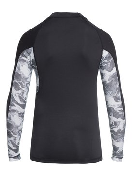 quiksilver, Гидрофутболка с длинным рукавом Slashs UPF 50, BLACK (kvj0) Slashs - Long Sleeve UPF 50 Rash Vest EQBWR03044