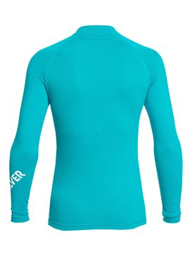 quiksilver, All Time - Langarm UPF 50 Rash Vest für Jungen 8-16, TYPHOON (bny0) All Time - Long Sleeve UPF 50 Rash Vest for Boys 8-16 EQBWR03047