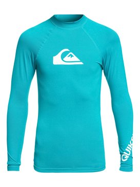 quiksilver, All Time - Langarm UPF 50 Rash Vest für Jungen 8-16, TYPHOON (bny0) All Time - Long Sleeve UPF 50 Rash Vest for Boys 8-16 EQBWR03047