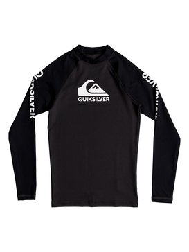 quiksilver, On Tour - Rashguard met Lange Mouwen en UPF 50, TARMAC (kta0) On Tour - Long Sleeve UPF 50 Rashguard EQBWR03057