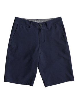 quiksilver, Boys 8 -16 Union 19" Amphibian Shorts, NAVY BLAZER (byj0) UNION AMPHIBIAN YOUTH 19 EQBWS03236
