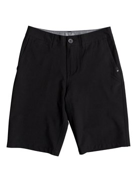 quiksilver, Boys 8 -16 Union 19" Amphibian Shorts, BLACK (kvj0) UNION AMPHIBIAN YOUTH 19 EQBWS03236
