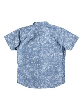 quiksilver, Рубашка с коротким рукавом Bloom Field Diver, INDIGO PYRAMID (bnd6) Bloom Field Diver - Short Sleeve Shirt EQBWT03154