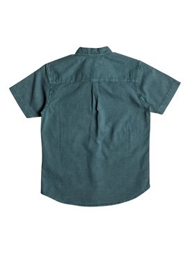quiksilver, Рубашка с коротким рукавом Time Box, INDIAN TEAL (bqk0) Time Box - Short Sleeve Shirt EQBWT03157