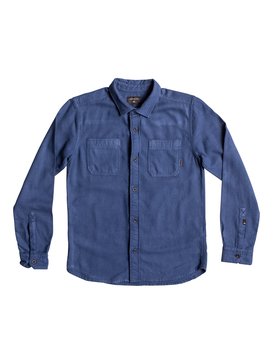 quiksilver, Bomie - Chemise à manches longues, DARK DENIM (brq0) Bomie - Long Sleeve Shirt EQBWT03179