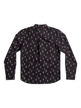 quiksilver, Okpo - Chemise à manches longues pour Garçon 8-16 ans, BLACK (kvj0) Okpo - Long Sleeve Shirt for Boys 8-16 EQBWT03180