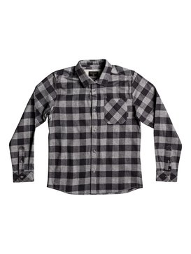 quiksilver, Motherfly Flannel - Camicia a maniche lunghe, TARMAC MOTHERFLY (kta1) Motherfly Flannel - Long Sleeve Shirt EQBWT03184