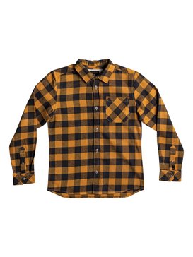 quiksilver, Motherfly Flannel - Camicia a maniche lunghe, GOLDEN OAK MOTHERFLY (nmv1) Motherfly Flannel - Long Sleeve Shirt EQBWT03184