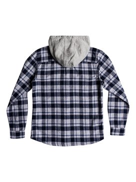 quiksilver, Snap Up - Camisa de manga larga para Chicos 8-16, NAVY BLAZER SNAP UP (byj1) Snap Up - Long Sleeve Shirt for Boys 8-16 EQBWT03222