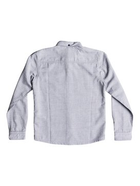quiksilver, Waterfall - Langarm-Hemd für Jungen 8-16, VINTAGE INDIGO (byl0) Waterfall - Long Sleeve Shirt for Boys 8-16 EQBWT03224