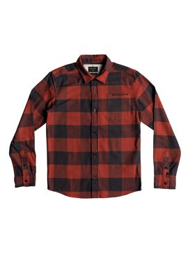 quiksilver, Motherfly Flannel - Langarm-Hemd, BARN RED MOTHERFLY YOUTH (rqj2) Motherfly Flannel - Long Sleeve Shirt EQBWT03227