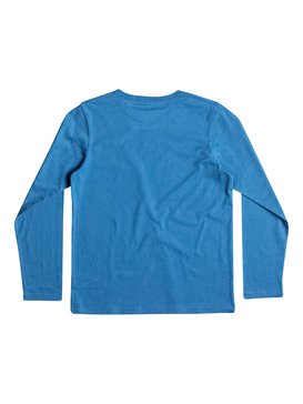 quiksilver, Classic Tardy Car - Tee-Shirt à manches longues, VALLARTA BLUE (byh0) Classic Tardy Car - Long Sleeve T-shirt EQBZT03487