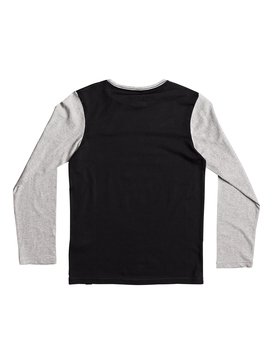 quiksilver, Colorblock Port Roca - T Shirt à manches longues, BLACK (kvj0) Colorblock Port Roca - Long Sleeve T-Shirt EQBZT03575