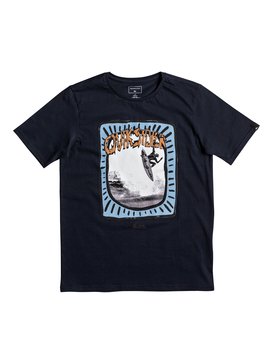 quiksilver, Classic Hulu Pena - T Shirt col rond, NAVY BLAZER (byj0) Classic Hulu Pena - T-Shirt EQBZT03663